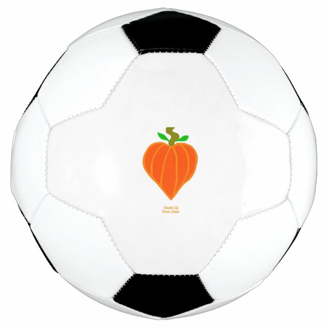 Ballon De Foot Bal de soccer Citrouille (Devant)
