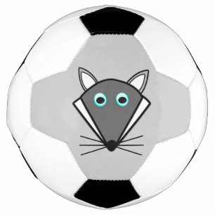 Ballon De Foot Bal de soccer du loup d'Halloween mignon