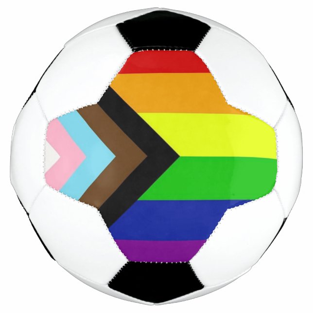 Ballon De Foot Bal de soccer LGBTQ+ Pride (Devant)