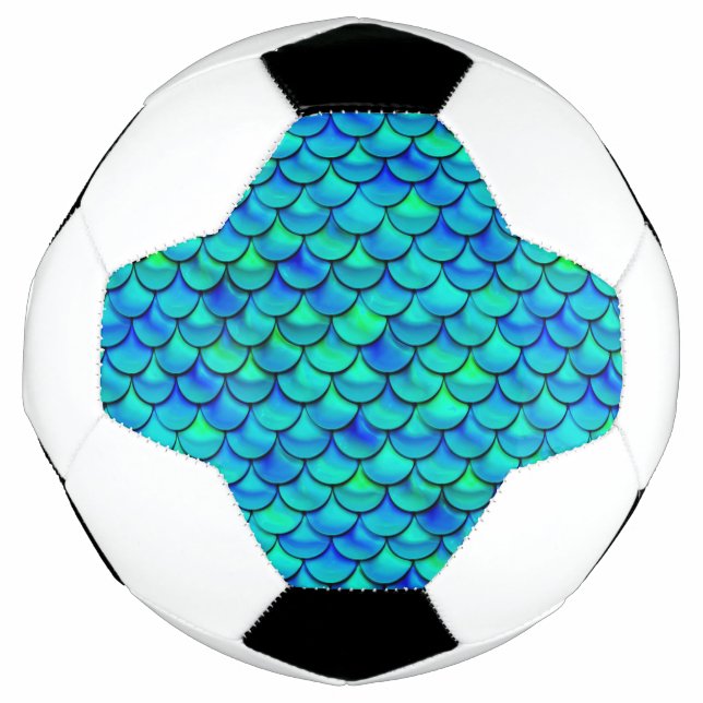 Ballon De Foot Balances bleues à perte d'eau (Devant)