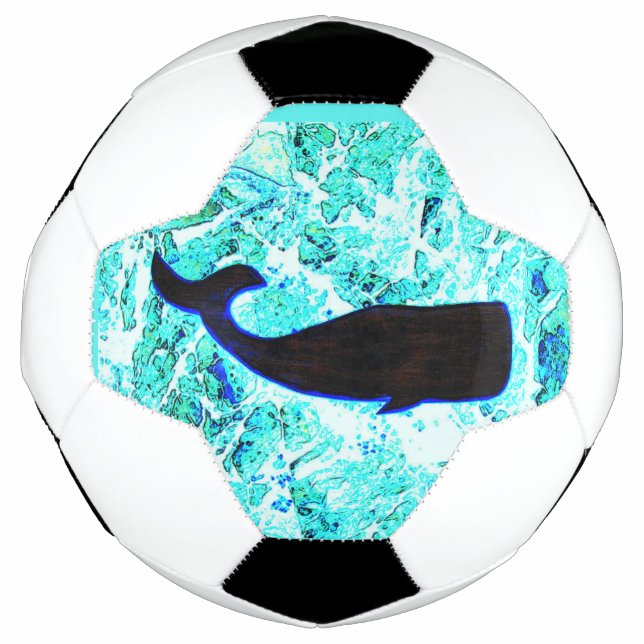 Ballon De Foot baleine noire sous-marine Thunder_Cove (Devant)