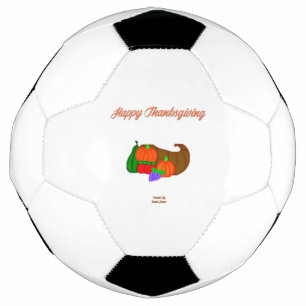 Ballon De Foot Balle de football de Cornucopia Thanksgiving
