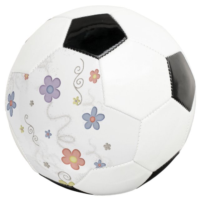 Ballon De Foot Balle de football floral (3/4)