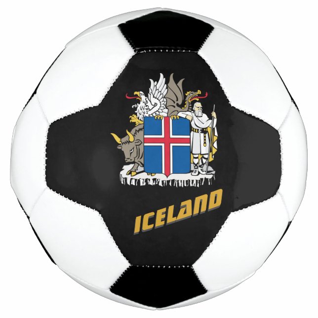 Ballon De Foot Balle de football Islande (Devant)