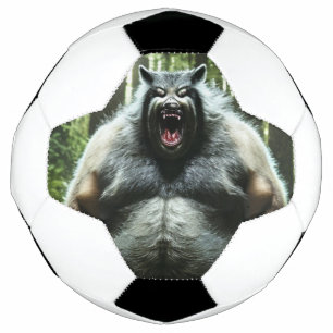 Ballon De Foot Balle de football Loup-garou qui a mangé tout le v