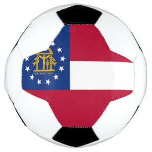Ballon De Foot Balle de football patriotique avec drapeau de Géor