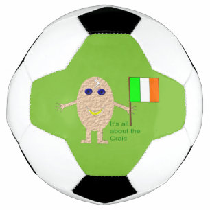 Ballon De Foot Balle de football Patriotique Irlandais Oeuf