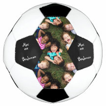 Balle de football personnalisée signée et avec ima