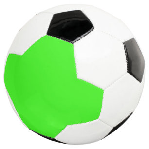 Ballon De Foot Balle de football personnalisée vert néon