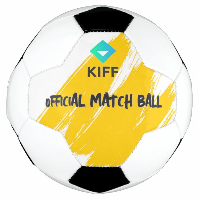 Ballon De Foot Balle de match officielle KIFF 2023 (Devant)