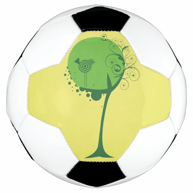 Ballon De Foot Balle de soccer Abstraite (Devant)