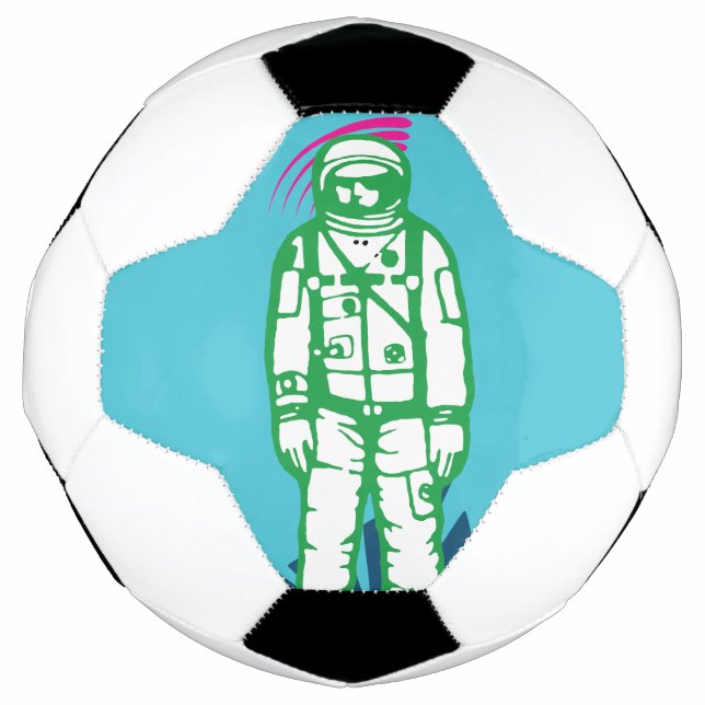 Ballon De Foot Balle de soccer Spaceman (Devant)