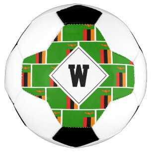 Ballon De Foot Balle de soccer stylé ZAMBIA