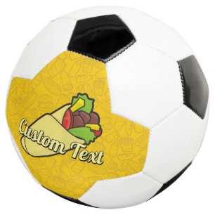 Ballon De Foot Balle de soccer tortilla sandwich enveloppé