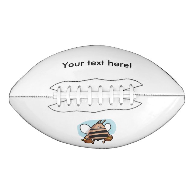 Ballon De Foot Bande dessinée d'abeille (Devant)
