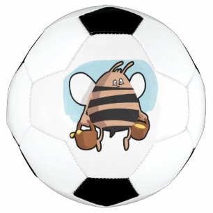 Ballon De Foot Bande dessinée d'abeille