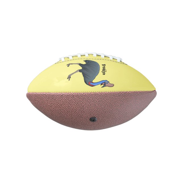 Ballon De Foot Bande dessinée d'oiseau joyeux (Tourné à 270°)