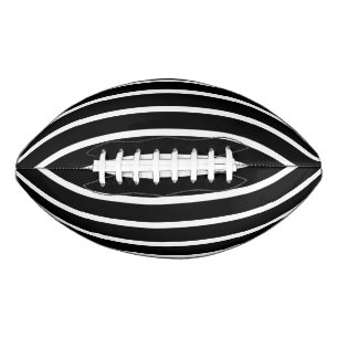 Ballon De Foot Bande noire et blanche moderne