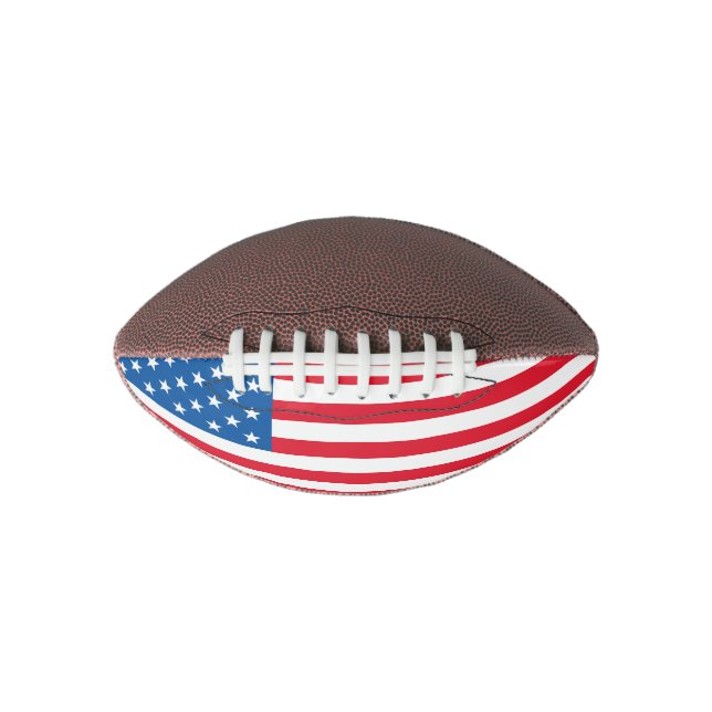 Ballon De Foot Bannière étoilée de drapeau des Etats-Unis (Devant)
