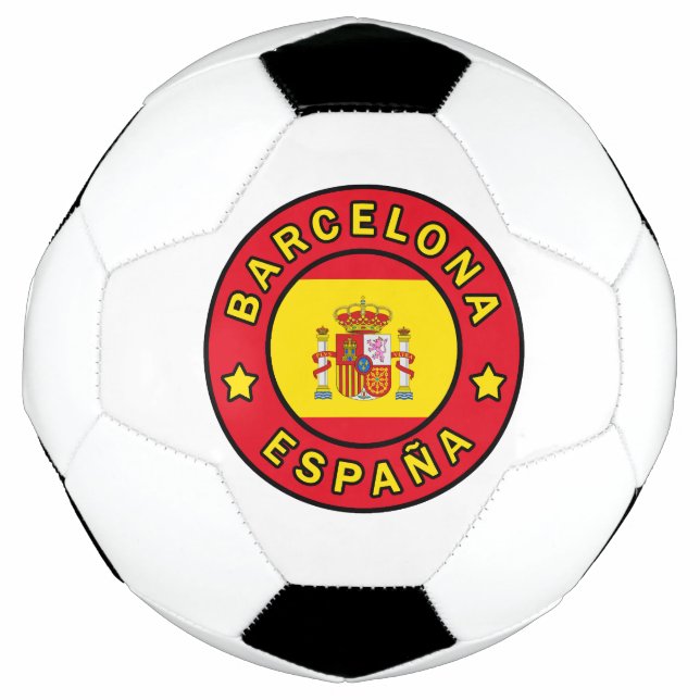Ballon De Foot Barcelone Espagne (Devant)