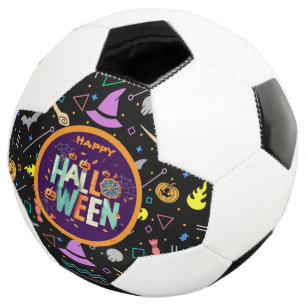 Ballon De Foot Beau coloré Effrayant Halloween Motifs
