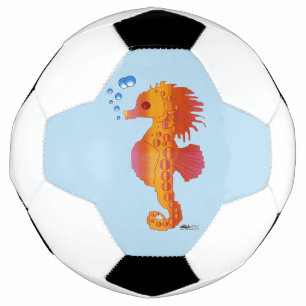 Ballon De Foot Bébé hippocampe à bulles
