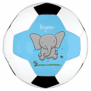Ballon De Foot Belle adorable dessin d'éléphant bébé