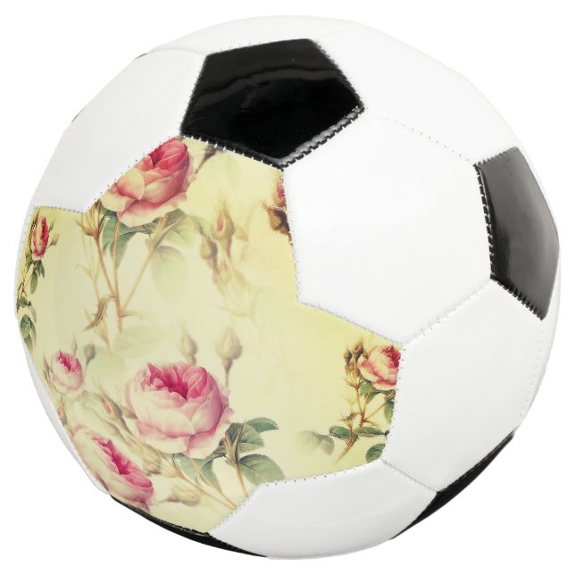 Ballon De Foot Belle florale Vintage (3/4)