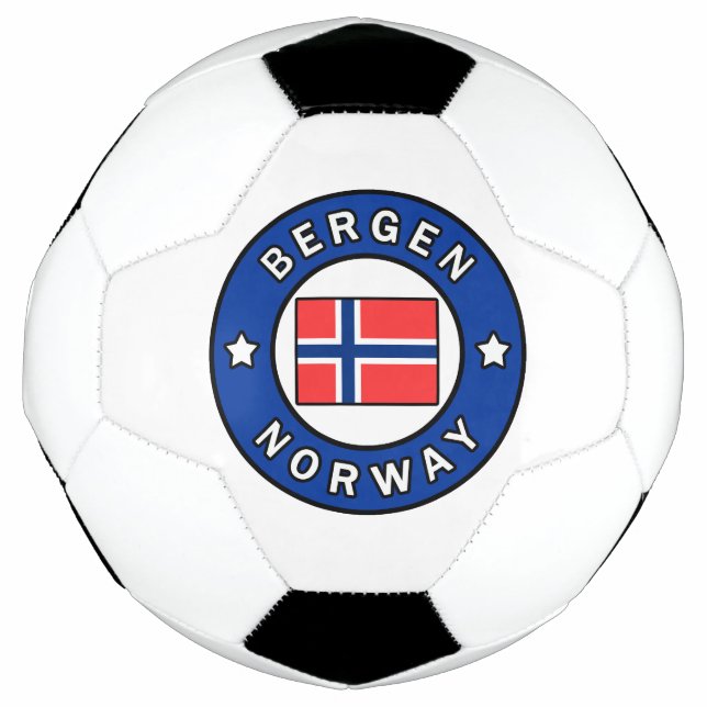 Ballon De Foot Bergen Norvège (Devant)