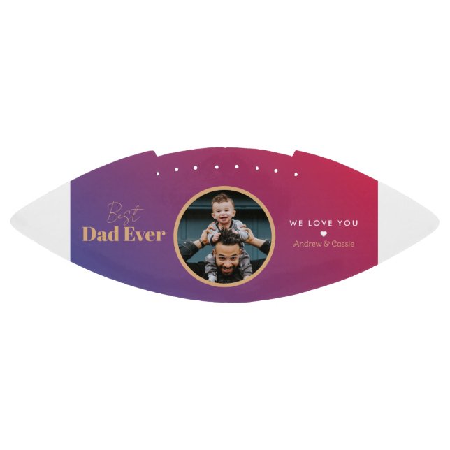 Ballon De Foot Best dad ever (Panneau)