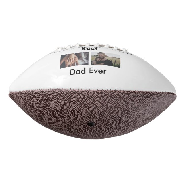 Ballon De Foot best dad ever happy fête des pères ajouter votre p (Tourné à 270°)