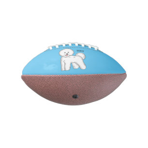 Ballon De Foot Bichon frise dog dessin animé