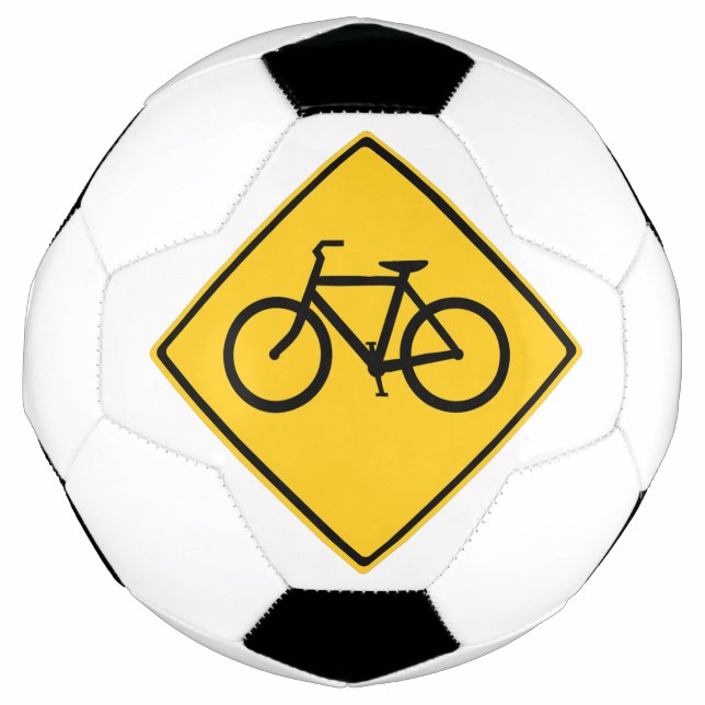 Ballon De Foot Bicyclette pour panneau routier (Devant)