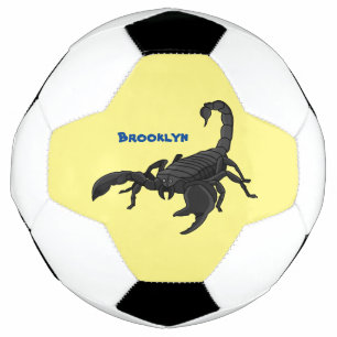 Ballon De Foot Black hungry scorpion