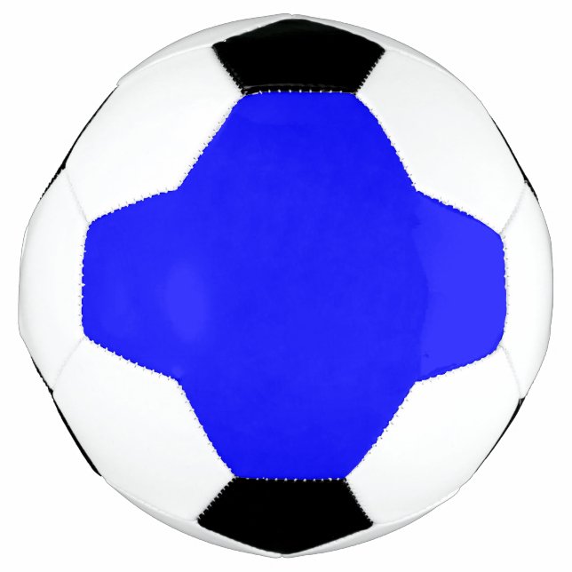 Ballon De Foot Bleu (Devant)