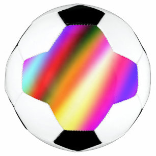 Ballon De Foot Bleu rose ombre couleur d'eau abstrait pastel arc-