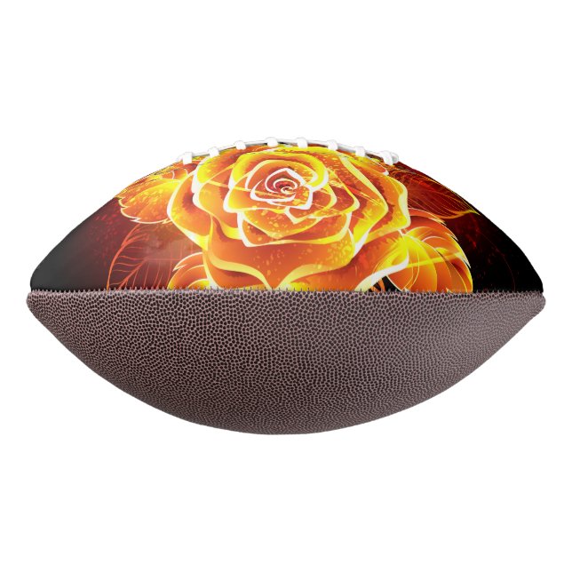 Ballon De Foot Blooming Fire Rose (Tourné à 270°)