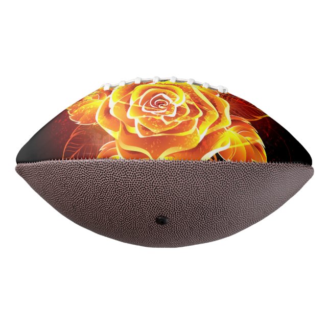 Ballon De Foot Blooming Fire Rose (Tourné à 270°)