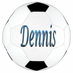 Ballon De Foot Blue Dennis Nom, Soccer Ball