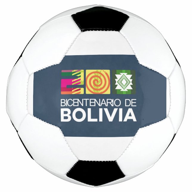 Ballon De Foot Bolivie 200 años libres (Devant)