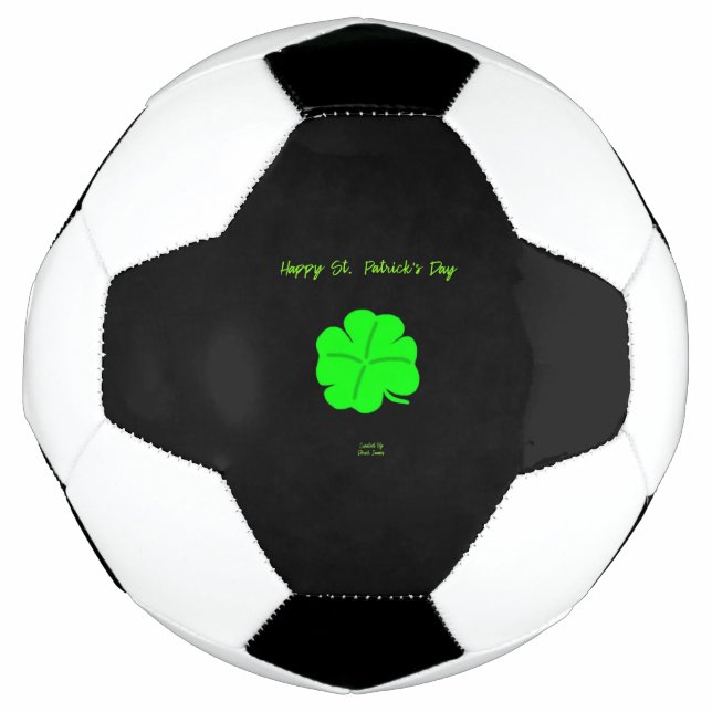 Ballon De Foot Bonne Saint Patrick's Day Soccer Ball (Devant)