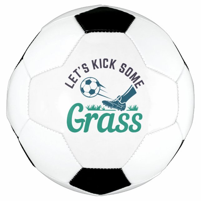 Ballon De Foot Bottons du gazon (Devant)