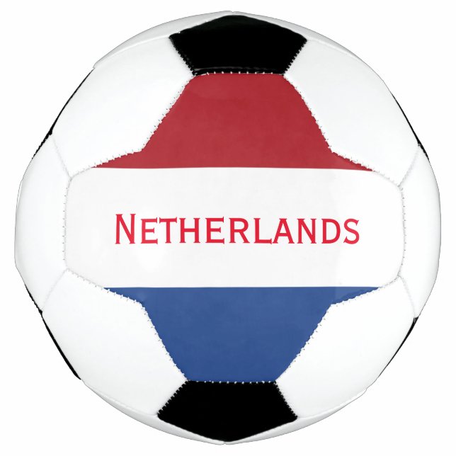Ballon De Foot Boule de football du drapeau Pays-Bas (Devant)