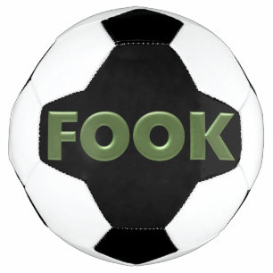 Ballon De Foot Boule de football verte et noire