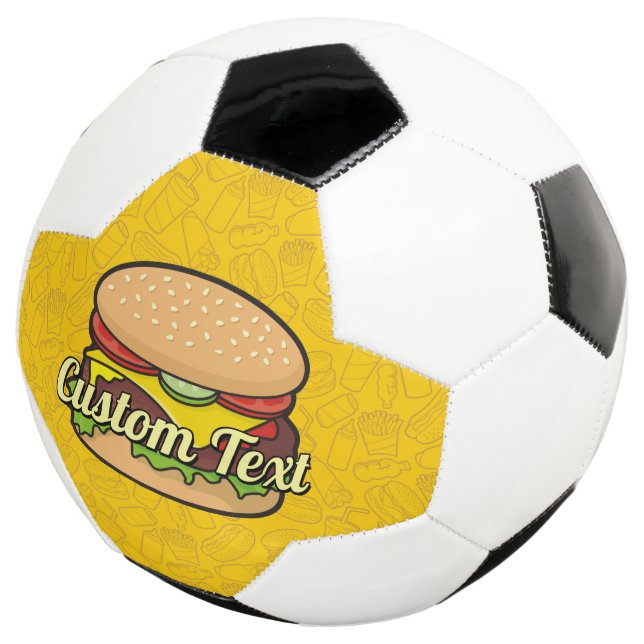 Ballon De Foot Boule de soccer Cheeseburger (3/4)