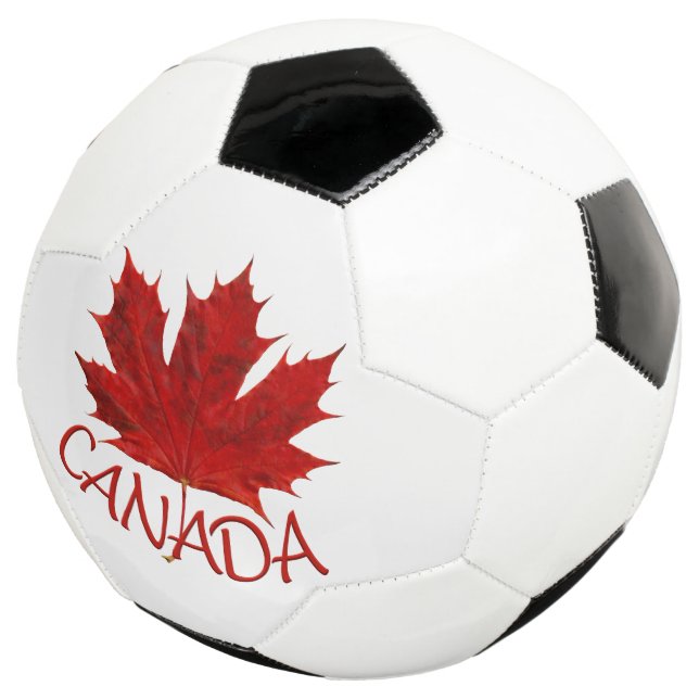 Ballon De Foot Boule de soccer du Canada Boules de feuille d'érab (3/4)