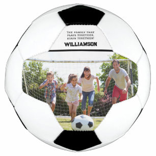 Ballon De Foot Boule de soccer photo personnalisée
