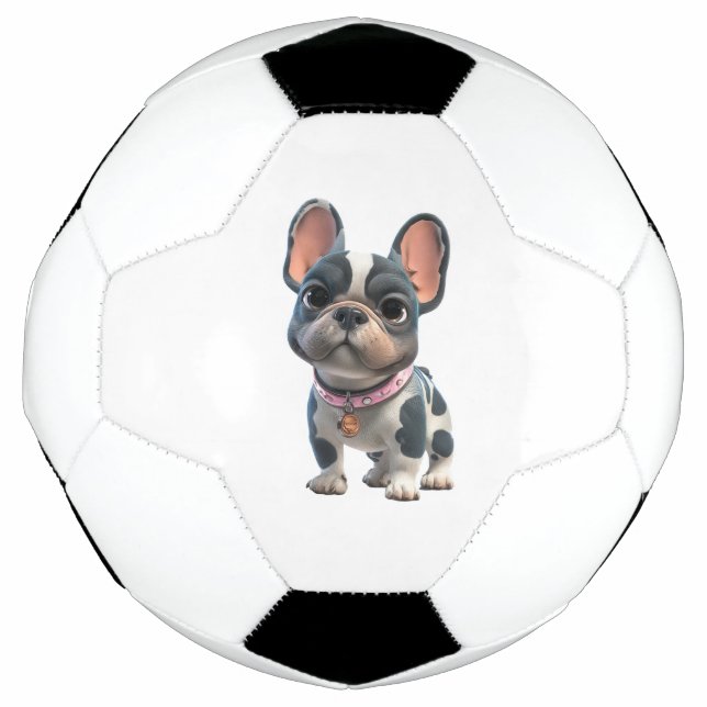 Ballon De Foot Bouledogue Français (Devant)
