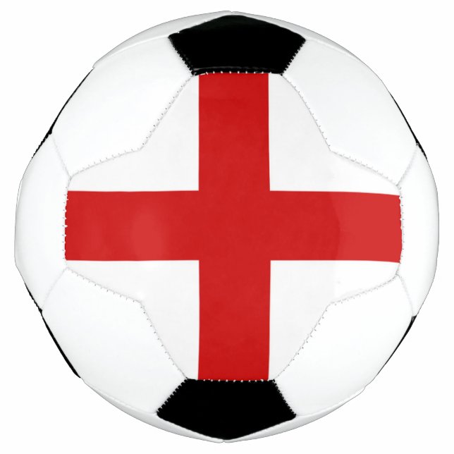 Ballon De Foot Bouton Drapeau Angleterre (Devant)