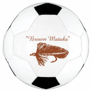 Ballon De Foot Brown Matuka, pêche à la mouche, art de liage à la